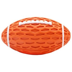 Reedog Rugby ball, gumová pískací hračka - Large 15 cm