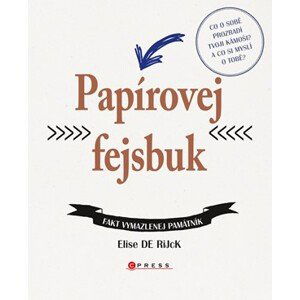 Papírovej fejsbuk | Elise De Rijck