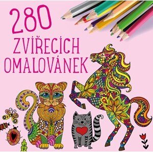 280 zvířecích omalovánek | Kolektiv