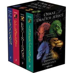 Odkaz Dračích jezdců – Eragon,Eldest,Brisingr,Inherit.(box) | Christopher Paolini