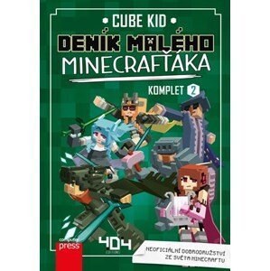 Deník malého Minecrafťáka komplet 2 | Cube Kid