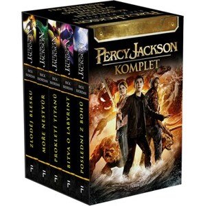 PERCY JACKSON - komplet 1.-5.díl - box | Rick Riordan