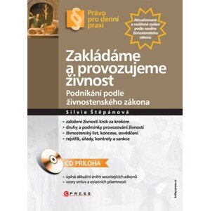 Zakládáme a provozujeme živnost | Silvie Štěpánová