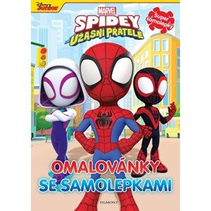 Spidey a jeho úžasní přátelé - Omalovánky se samolepkami | Kolektiv