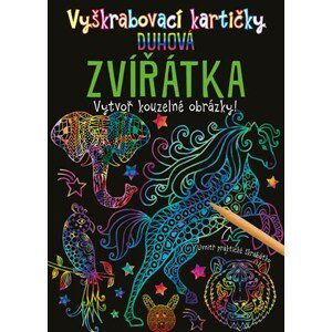 Vyškrabovací kartičky: Duhová zvířátka | Kolektiv, Marie Dupalová