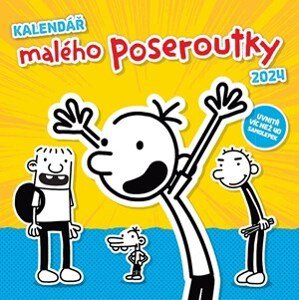 Kalendář malého poseroutky 2024 | Jeff Kinney, Veronika Volhejnová