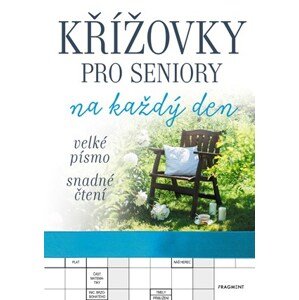 Křížovky pro seniory na každý den 1 (modré) | autora nemá