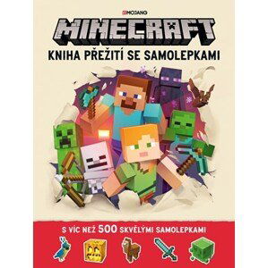 Minecraft - Kniha přežití se samolepkami | Kolektiv