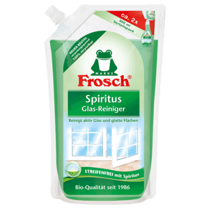 Frosch EKO Bio Spiritus čistič skel – náhradní náplň, 950 ml