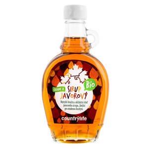 Country Life Bio Sirup javorový Grade A 250 ml