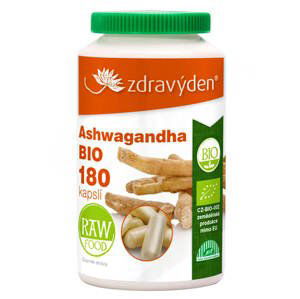 Zdravý den Ashwagandha BIO 180 kapslí