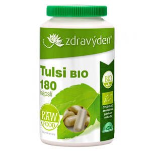 Zdravý den Tulsi BIO 180 kapslí