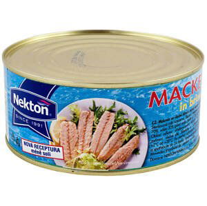 Nekton Makrela ve vlastní šťávě 900 g