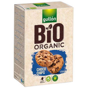 Gullón BIO sušenky s čokoládovými kousky 250 g