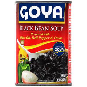 Goya Černé fazole s olivovým olejem, paprikou a cibulí 425 g