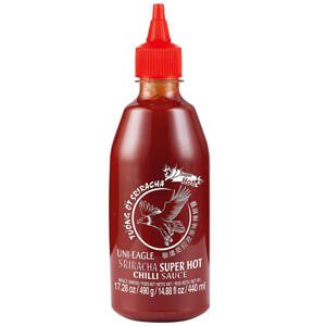 Sriracha Super Hot chilli omáčka UNI-EAGLE Množství: 490 g