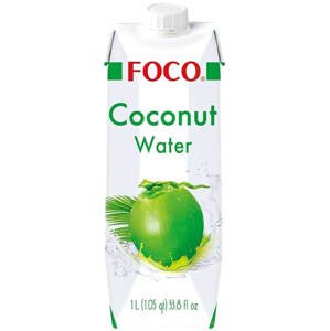 FOCO 100 % kokosová voda Obsah: 1000 ml