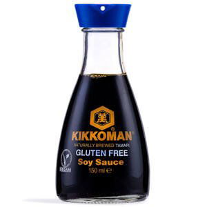 Kikkoman Veganská sójová Tamari omáčka BEZ LEPKU 150 ml