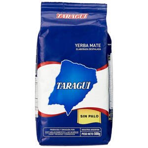 Taragui Yerba Mate Sin Palo Pure Leaf 500 g