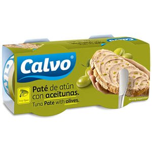 Calvo Tuňákové paté s Olivami 2 x 75 g