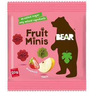 YOYO Bear Minis Jahoda a jablko 20 g