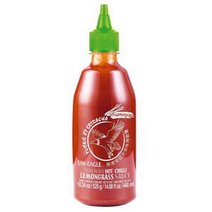 UNI-EAGLE Sriracha chilli omáčka s citronovou trávou Množství: 520 g