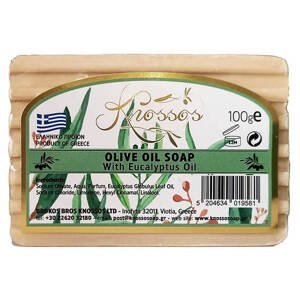 Knossos Přírodní olivové mýdlo s eukalyptovým olejem 100 g
