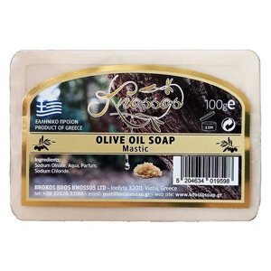 Knossos Přírodní olivové mýdlo s vůní pryskyřice 100 g