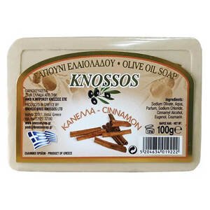 Knossos Přírodní olivové mýdlo Skořice 100 g