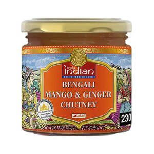 Truly Indian Chutney Bengali Mango a zázvor 230 g