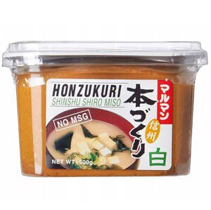 Honzukuri Shiro miso pasta světlá 500 g