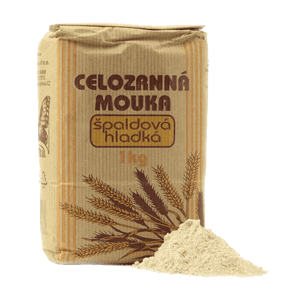 Natural Jihlava Natural mouka špaldová celozrnná hladká 1kg