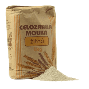 Natural Jihlava Natural mouka žitná celozrnná 1kg