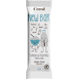 Cerea NEW BAR tvaroh & mléko 33g