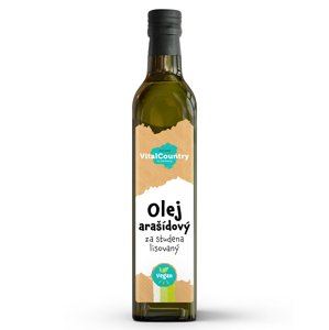 Vital Country Arašídový olej lisovaný za studena Obsah: 500 ml