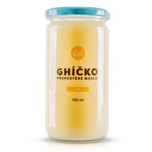 České Ghíčko BIO přepuštěné máslo 720 ml