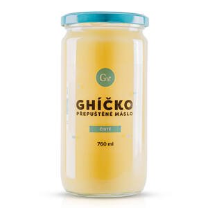 České Ghíčko přepuštěné máslo 720 ml