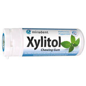 Miradent Xylitol žvýkačky PEPPERMINT 30 ks