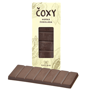 Natural Jihlava ČOXY hořká čokoláda s xylitolem 50g