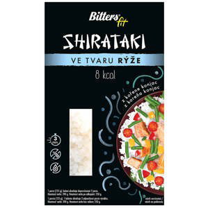 Bitters Shirataki konjakové těstoviny ve tvaru rýže 390g
