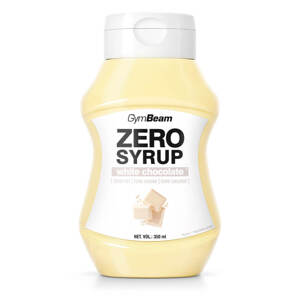 GymBeam ZERO SIRUP bílá čokoláda 350 ml