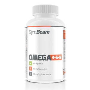 GymBeam Omega 3-6-9 120 kapslí