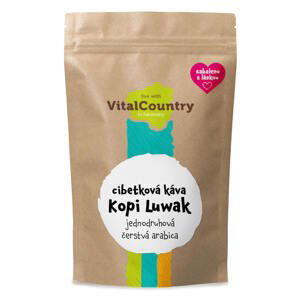 Vital Country Cibetková káva Kopi Luwak Množství: 50 g, Varianta: Zrnková