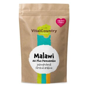 Vital Country Malawi AA Plus Pamwamba Množství: 250g, Varianta: Mletá