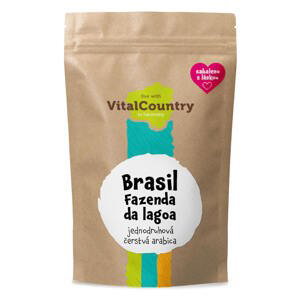 Vital Country Brasil Fazenda Da Lagoa (certifikace Rainforest Alliance) Množství: 250g, Varianta: Zrnková