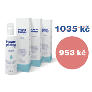 Výhodný balíček 3 produktů Imunoglukan P4H® lotion 250 ml