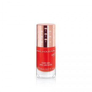 Naj-Oleari Oleo gel Nail Lacquer lak na nehty s gelovým efektem - 20 coral red 8 ml