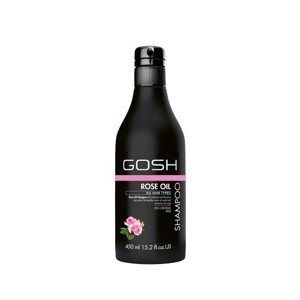 GOSH COPENHAGEN Rose Oil Shampoo jemný vlasový šampon 450 ml