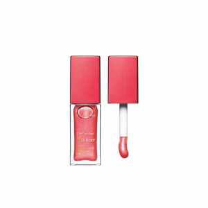 Clarins Lip Comfort Oil Shimmer olej na rty s vícerozměrným leskem - 06 - Pop Coral 7 ml