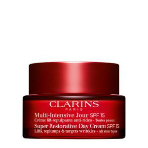 Clarins Super Restorative Day Cream SPF 15 denní krém proti stárnutí pro zralou pleť s SPF 15 - 50 ml